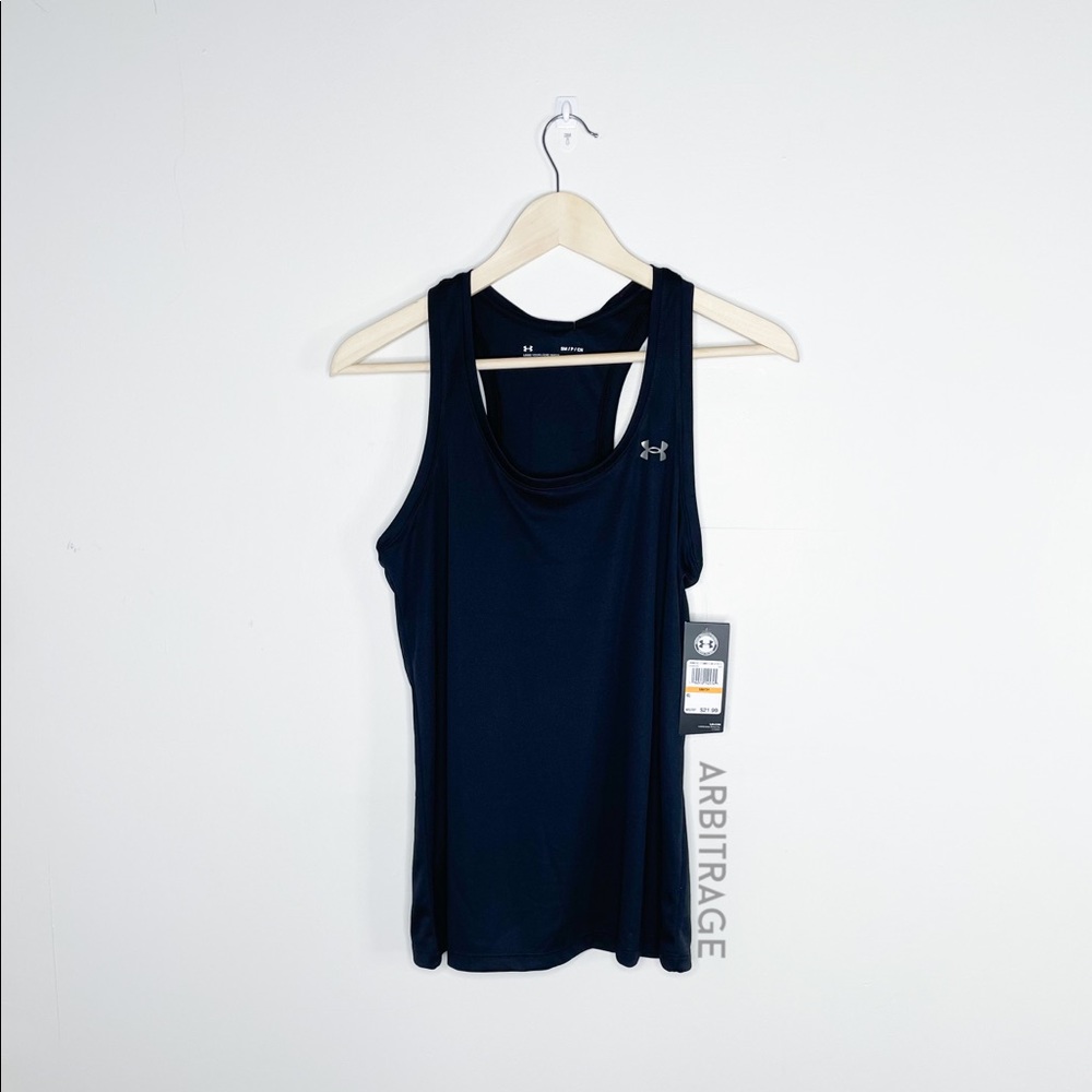 **SOLD** Under Armour Heat Gear Black Tank